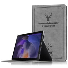 Чохол-книжка UniCase Deer Pattern для Samsung Galaxy Tab A8 10.5 (X200/205) - Grey
