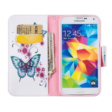 Чехол-книжка UniCase Life Style для Samsung Galaxy S5 (G900) - Butterfly in Flowers