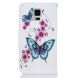 Чехол-книжка UniCase Life Style для Samsung Galaxy S5 (G900) - Butterfly in Flowers. Фото 3 из 9