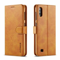 Чехол LC.IMEEKE Wallet Case для Samsung Galaxy M10 (M105) - Brown