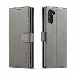 Чохол LC.IMEEKE Wallet Case для Samsung Galaxy Note 10 (N970) - Grey