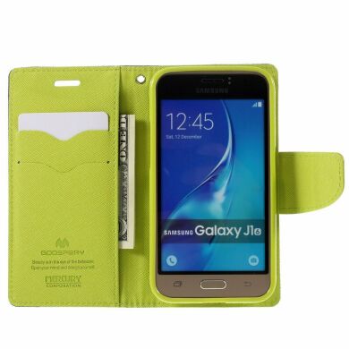 Чехол MERCURY Fancy Diary для Samsung Galaxy J1 2016 (J120) - Dark Blue