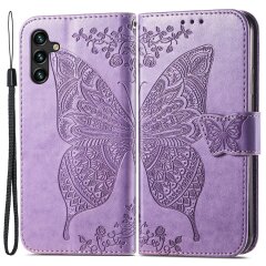 Чехол UniCase Butterfly Pattern для Samsung Galaxy A24 (A245) - Light Purple