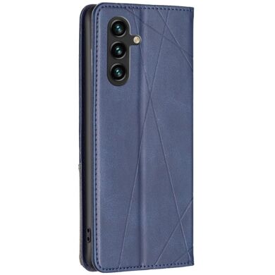 Чехол UniCase Geometric Pattern для Samsung Galaxy A55 (A556) - Blue