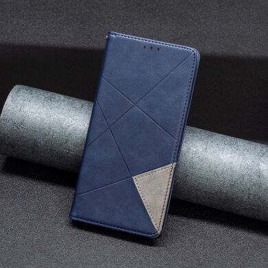 Чехол UniCase Geometric Pattern для Samsung Galaxy S24 Plus - Blue