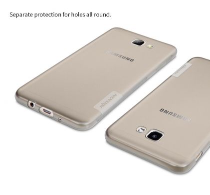 Силиконовый чехол NILLKIN Nature для Samsung Galaxy J5 Prime - Transparent