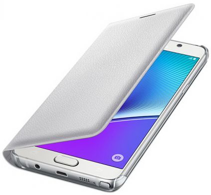 Чехол Flip Wallet для Samsung Galaxy Note 5 (N920) EF-WN920PBEGRU - White