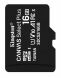 Карта памяти Kingston microSDHC 16GB Canvas Select Plus C10 UHS-I R100MB/s + адаптер - Black. Фото 2 из 4