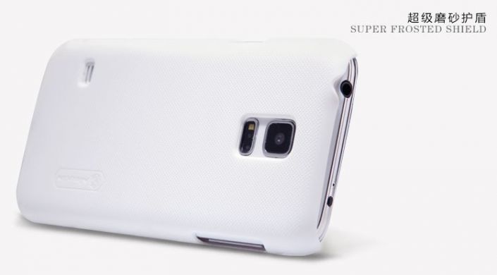 Пластиковая накладка Nillkin Frosted Shield для Samsung Galaxy S5 mini - White