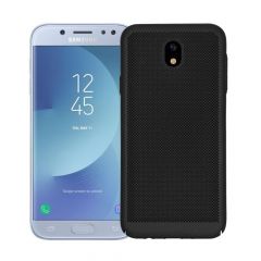 Пластиковый чехол Deexe Mesh Case для Samsung Galaxy J5 2017 (J530) - Black