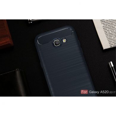 Защитный чехол UniCase Carbon для Samsung Galaxy A5 2017 (A520) - Dark Blue
