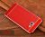 Силиконовый чехол Deexe Leather Skin для Samsung Galaxy A7 2017 (A720) - Red