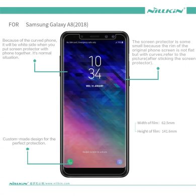 Защитная пленка NILLKIN Crystal для Samsung Galaxy A8 2018 (A530)
