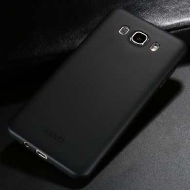 Силиконовый (TPU) чехол X-LEVEL Matte для Samsung Galaxy J7 2016 (J710) - Black