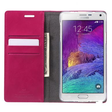 Чехол MERCURY Classic Flip для Samsung Galaxy Note 4 (N910) - Pink