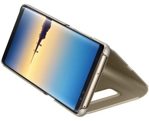 Чехол-книжка Clear View Standing Cover для Samsung Galaxy Note 8 (N950) EF-ZN950CFEGRU - Gold