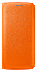 Чохол Flip Wallet PU для Samsung S6 Edge (G925) EF-WG925PBEGRU - Orange