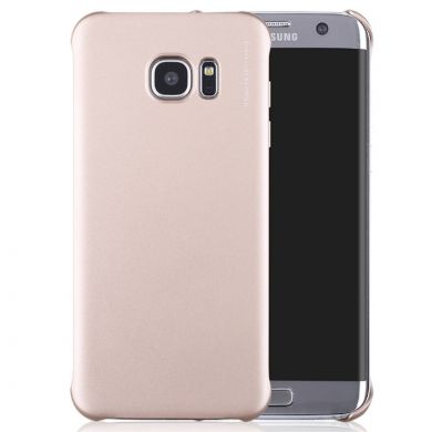 Пластиковый чехол X-LEVEL Slim для Samsung Galaxy S7 edge (G935) - Gold