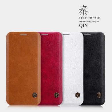 Чехол NILLKIN Qin Series для Samsung Galaxy S9 (G960) - Red