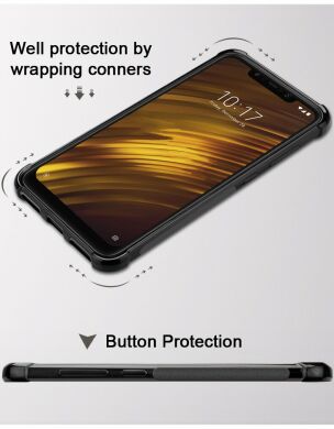 Силиконовый (TPU) чехол IMAK Vega для Samsung Galaxy A20e - Black