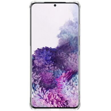 Силиконовый (TPU) чехол NILLKIN Nature Max для Samsung Galaxy S21 Ultra - White
