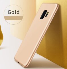 Силиконовый (TPU) чехол X-LEVEL Matte для Samsung Galaxy S9 (G960) - Gold