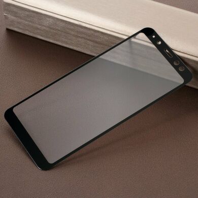 Защитное стекло AMORUS Full Glue Tempered Glass для Samsung Galaxy A8 (A530) - Black