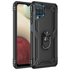 Защитный чехол Deexe Armor Case для Samsung Galaxy A12 (A125) / A12 Nacho (A127) - Black