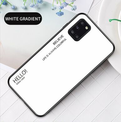 Защитный чехол Deexe Gradient Color для Samsung Galaxy A31 (A315) - White
