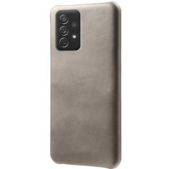 Захисний чохол Deexe Leather Back Cover для Samsung Galaxy A73 (А736) - Grey