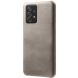 Защитный чехол Deexe Leather Back Cover для Samsung Galaxy A73 (А736) - Grey. Фото 1 из 4