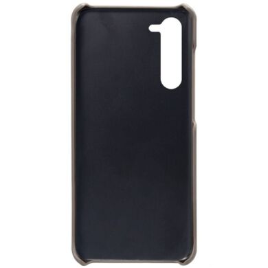 Защитный чехол Deexe Leather Back Cover для Samsung Galaxy S24 - Grey