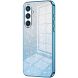 Защитный чехол Deexe Sparkles Cover для Samsung Galaxy S23 FE - Blue. Фото 1 из 7