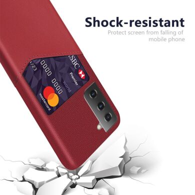Защитный чехол KSQ Business Pocket для Samsung Galaxy S21 (G991) - Red