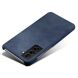 Защитный чехол KSQ Leather Cover для Samsung Galaxy S22 Plus - Blue. Фото 3 из 4
