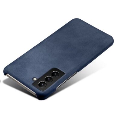 Защитный чехол KSQ Leather Cover для Samsung Galaxy S22 Plus - Blue