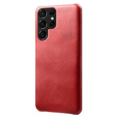 Захисний чохол KSQ Leather Cover для Samsung Galaxy S22 Ultra - Red