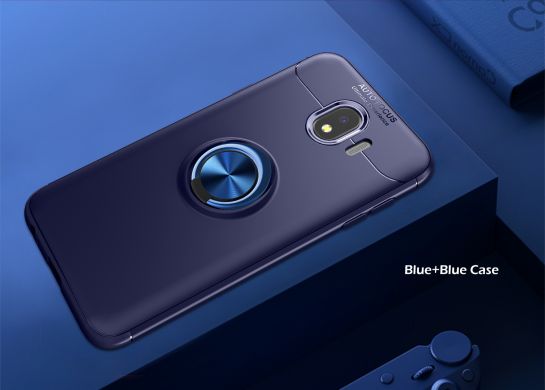 Защитный чехол UniCase Magnetic Ring для Samsung Galaxy J4 2018 (J400) - Blue