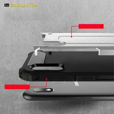 Защитный чехол UniCase Rugged Guard для Samsung Galaxy A10e - Silver