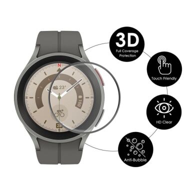 Защитная пленка ENKAY 3D Curved Film для Samsung Galaxy Watch 5 Pro (45mm) - Black
