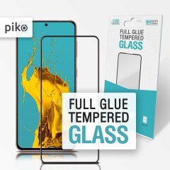 Защитное стекло Piko Full Glue для Samsung Galaxy S21 (G991) - Black