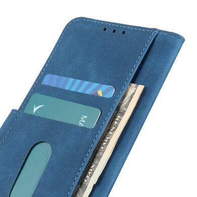 Чехол-книжка KHAZNEH Retro Wallet для Samsung Galaxy M33 (M336) - Blue