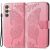Чехол UniCase Butterfly Pattern для Samsung Galaxy A25 (A256) - Pink