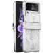 Защитный чехол GKK Hinge Case для Samsung Galaxy Flip 4 - Silver. Фото 1 из 9