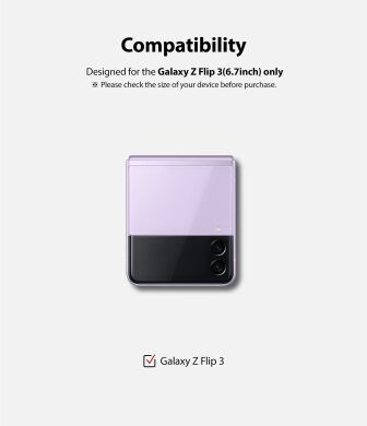 Защитный чехол Ringke Slim (FF) для Samsung Galaxy Flip 3 - Black