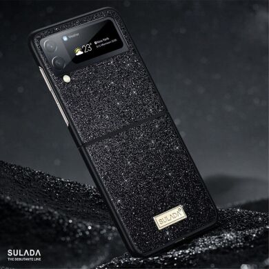 Защитный чехол SULADA Dazzling Glittery (FF) для Samsung Galaxy Flip 4 - Purple