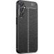 Защитный чехол Deexe Leather Cover для Samsung Galaxy A15 (A155) - Black. Фото 1 из 8
