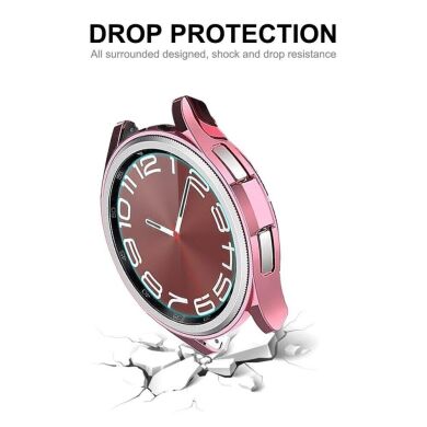 Защитный чехол Enkay Protective Case для Samsung Galaxy Watch 6 Classic (47mm) - Silver