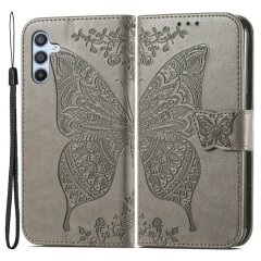 Чохол UniCase Butterfly Pattern для Samsung Galaxy A54 (A546) - Grey