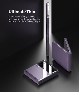 Защитный чехол Ringke Slim (FF) для Samsung Galaxy Flip 3 - Black